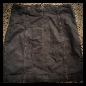 Free people size 0 black skirt